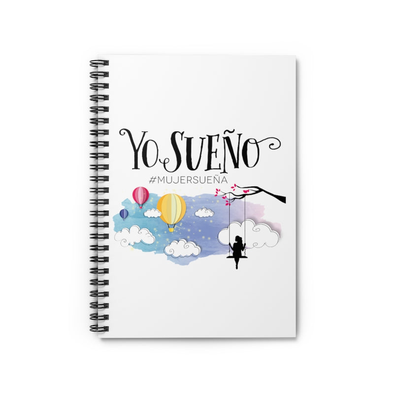 Yo Sueño - Spiral Notebook - Ruled Line