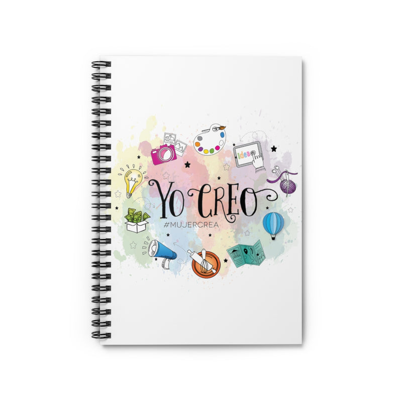 Yo Creo - Spiral Notebook - Ruled Line